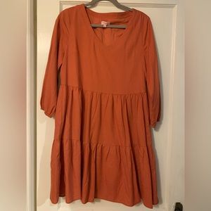 Pink Lily 3/4 sleeve dress